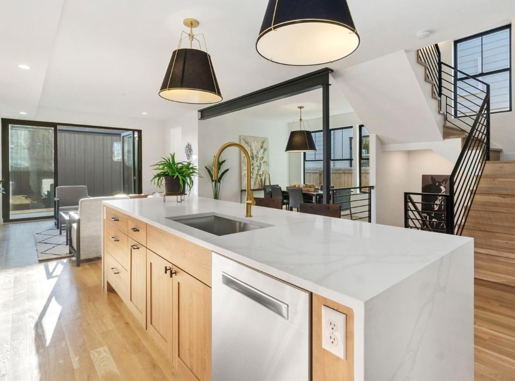 Stevenswood Kirsche island centerpiece for a luxury kitchen—4th Street Development Group